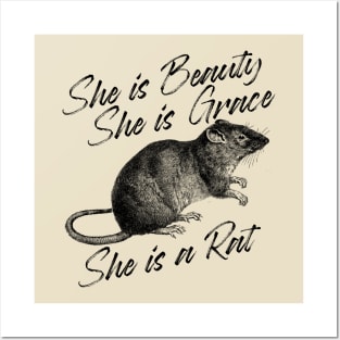 She is a Rat Posters and Art